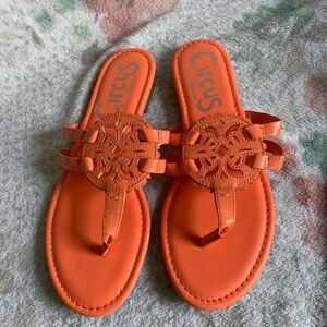 Sam Edelman Circus Cherri thong sandals 9